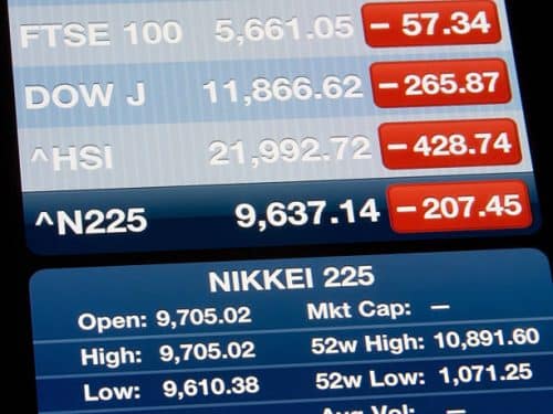 هبوط مؤشرات الاسهم في اليابان عند نهاية جلسة اليوم ,صعد نيكاي 225 نحو 0.48%