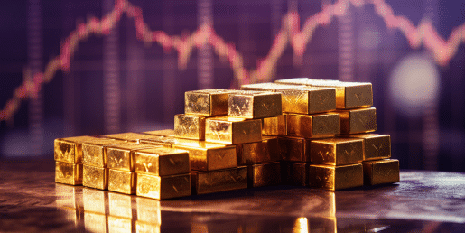  أسعار الذهب العالمية  تتراجع  بشكل متسلسل , لكن هل تستمر بالهبوط ؟ 